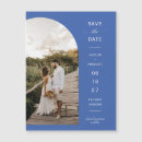 Search for blue save the date magnets Boho