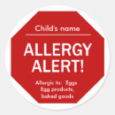 Search for milk allergy stickers Safety