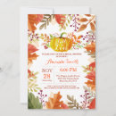 Search for autumn bridal shower invitations Fall in love
