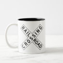 Search for railroad mugs White