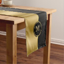 Search for black and gold table runners Geometric