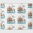 Search for fish christmas wrapping paper Claus