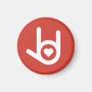 Search for i love magnets Red