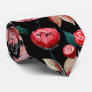 Search for black and red flower ties Groom