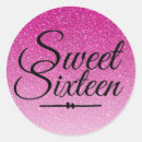 Search for faux pink glitter stickers Chic