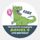 Search for dinosaur balloon stickers Baby shower