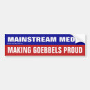 Search for anti media bumper stickers Conservative