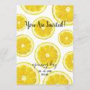 Search for fresh lemon invitations Modern
