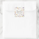 Search for baby shower girls stickers A little wildflower