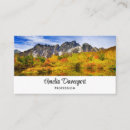Search for scenic business cards Blue sky