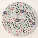 Search for playing cards coasters Blackjack