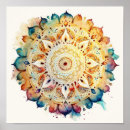 Search for spiritual symbols posters Mandala