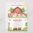 Search for barnyard invitations Cute farm animals