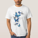 Search for butterfly mens tshirts Blue