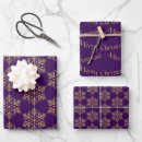 Search for purple gold christmas wrapping paper Pattern
