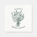 Search for rustic bridal shower napkins Modern