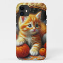 Search for orange and white cat iphone cases Kitten