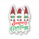 Search for gnome illustration stickers Red