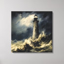 Search for ocean storm art Lighthouse