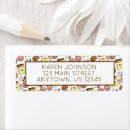 Search for catering return address labels Cooking