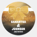 Search for gold bow stickers Elegant