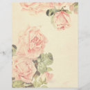Search for roses scrapbook paper Vintage