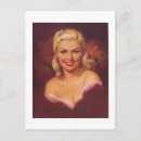 Search for vintage woman portrait postcards Blonde