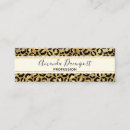 Search for leopard pattern business cards Skin