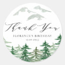 Search for forest birthday stickers Woodland