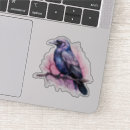 Search for raven bird stickers Halloween