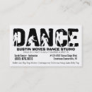 Search for dance business cards Modern