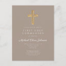 Search for first communion invitations postcards Modern