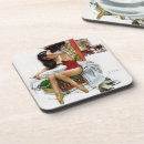 Search for cat cork coasters Vintage