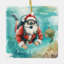 Search for scuba christmas tree decorations Ceramic