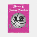 Search for basketball blankets Girls