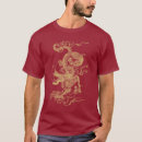 Search for red and gold tshirts Chinese