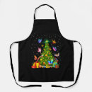Search for butterfly tree aprons Santa claus