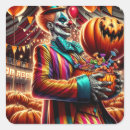 Search for creepy clown stickers Carnival