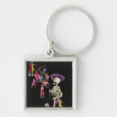 Search for day of the dead key rings Skeletons