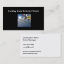 Search for solar panel business business cards Energy