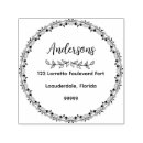 Search for round return address labels rubber stamps Elegant circle logo