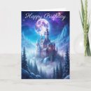 Search for castle birthday cards Enchanted