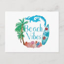 Search for palm tree postcards Surfboard