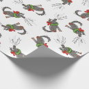 Search for christmas wolf wrapping paper Animal
