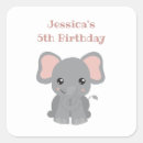 Search for elephant party stickers Animal