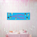 Search for mermaid birthday banners Party