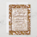 Search for terra cotta wedding invitations Vintage