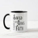 Search for saved by grace mugs Faith