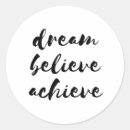 Search for dream stickers Inspirational quote