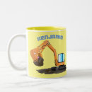 Search for construction vehicle mugs Excavator